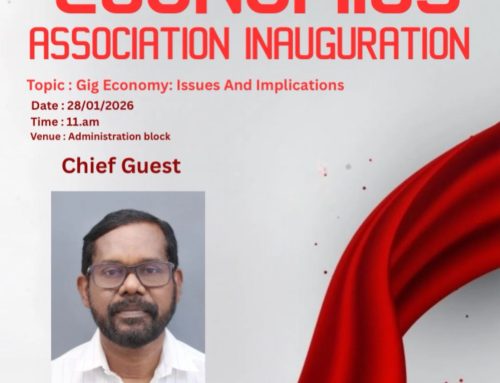 The inauguration of the Economics Association for the academic year 2025-26 (Dept. of Economics)( 28-01-2026)