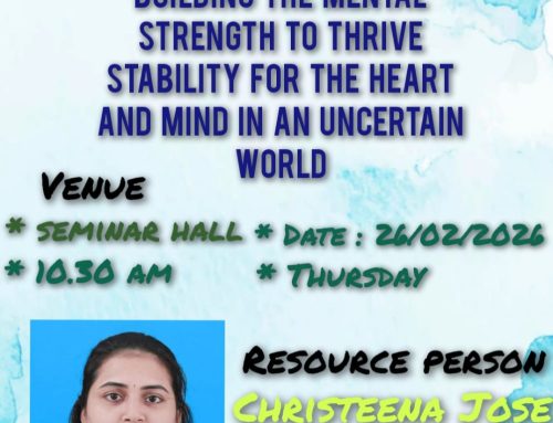 Awareness Session about Mental Strength Conducted by JEEVANI(26/02/26)